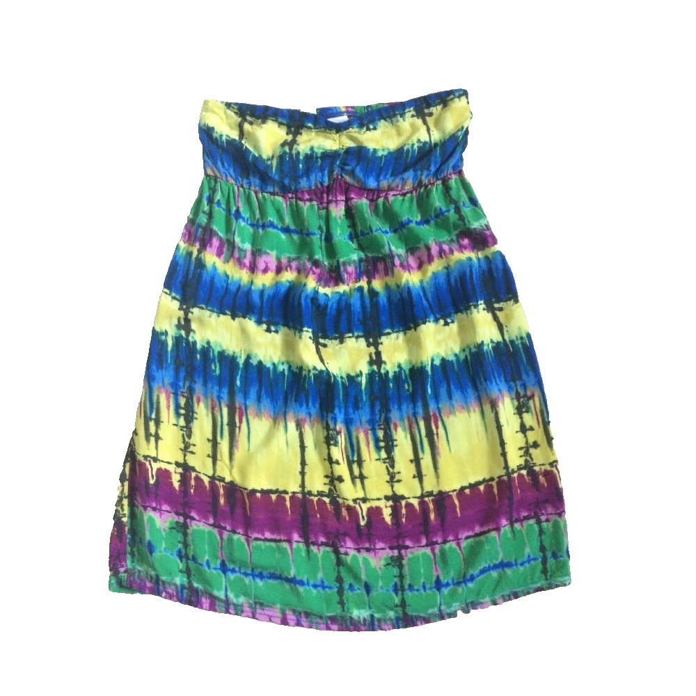 Tie dye top Xhilaration Women Strapless Top Size S